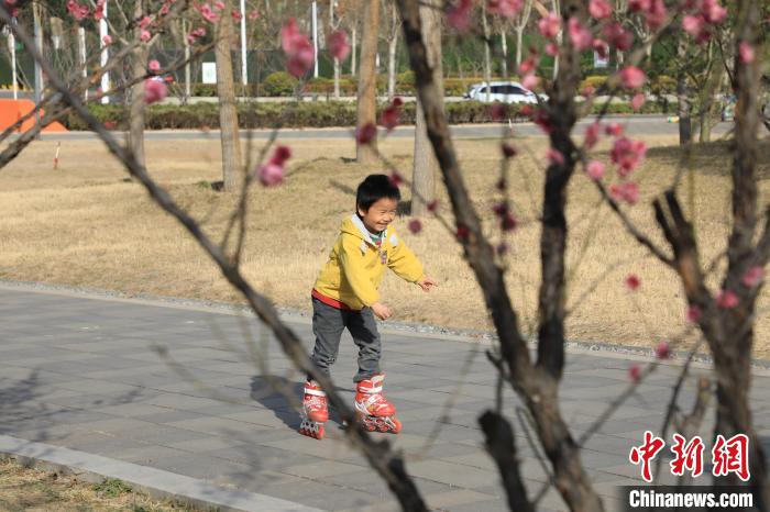 小朋友公園里玩耍?！∴囆?qiáng) 攝