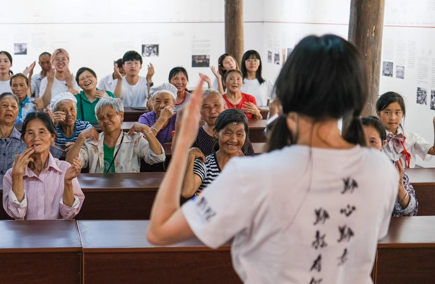 天津大學(xué)實(shí)踐隊(duì)開展暑期社會(huì)實(shí)踐。天津大學(xué)供圖