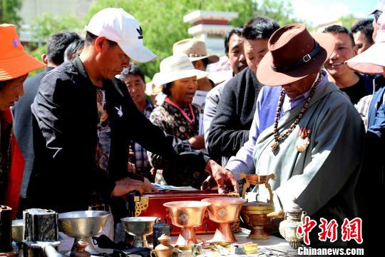 西藏瓊結(jié)多項非遺集體亮相 呈優(yōu)秀傳統(tǒng)文化盛宴