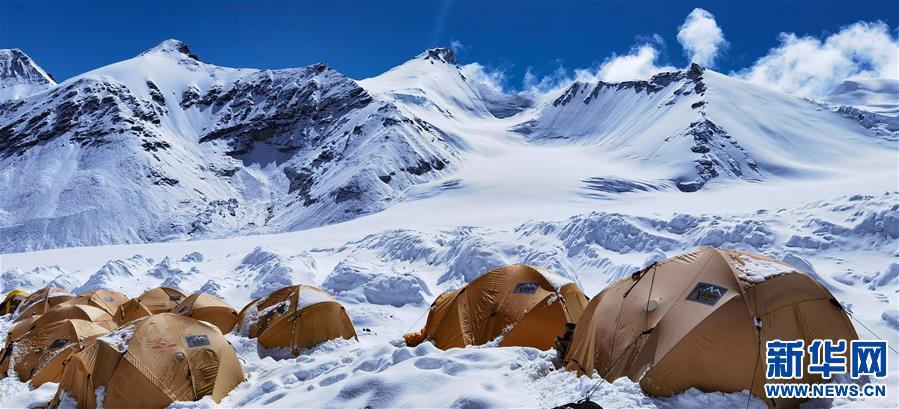 （2020珠峰高程測量）（5）冰雪世界的前進營地