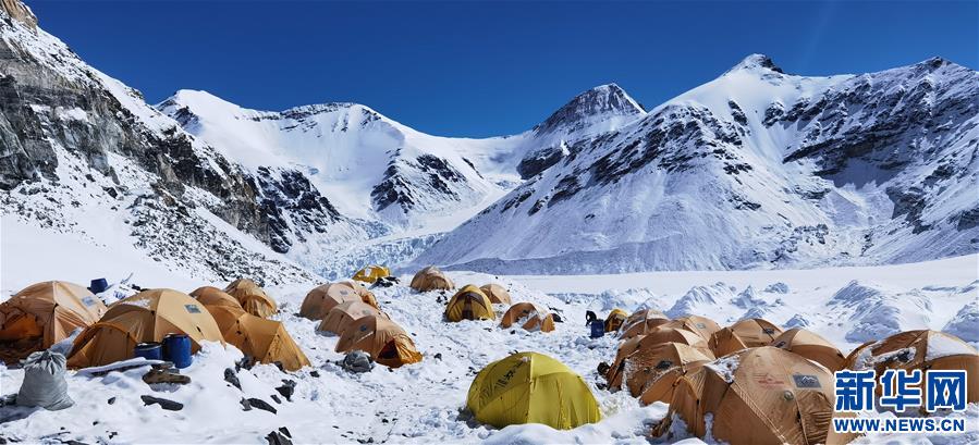 （2020珠峰高程測量）（6）冰雪世界的前進營地